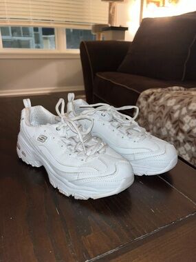 Skechers Women's White Athletic Sneakers